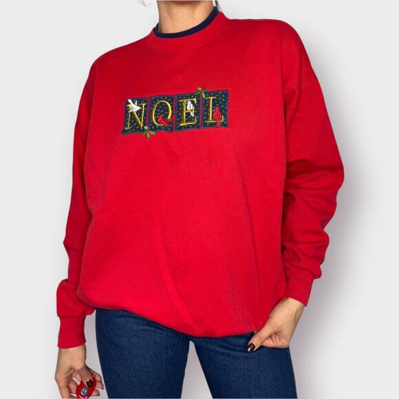 90s M&C Energy Sportswear Noel sweater - Picture 1 of 4